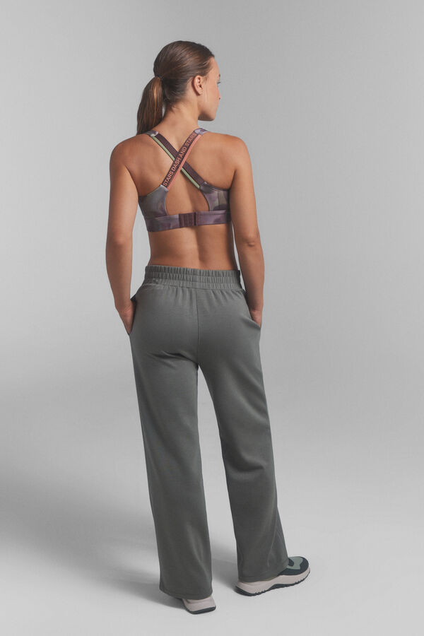 Dash and Stars Mekane jogger pantalone kaki boje. beige