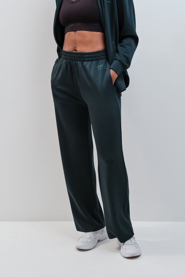 Dash and Stars Zelene duge pantalone meke na dodir green