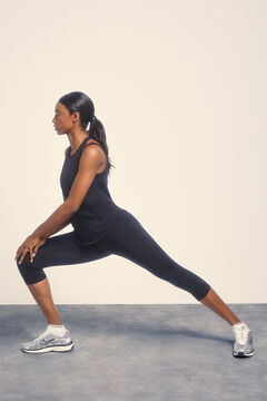 Dash and Stars Camiseta microfibra halter negra