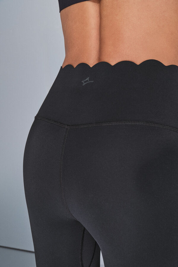 Dash and Stars KOMPRESIVNE duge crne helanke black