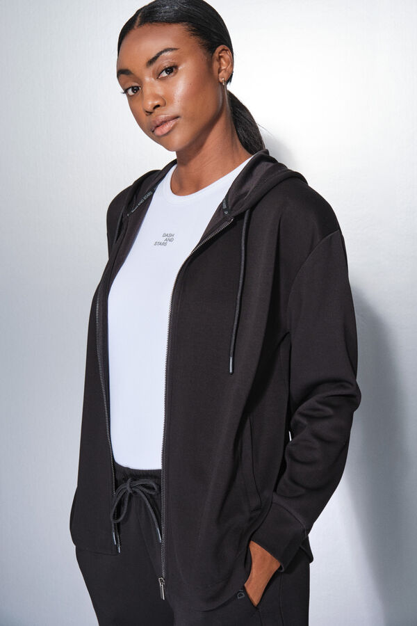 Dash and Stars Crna jakna sa rajsfer&scaron;lus  black