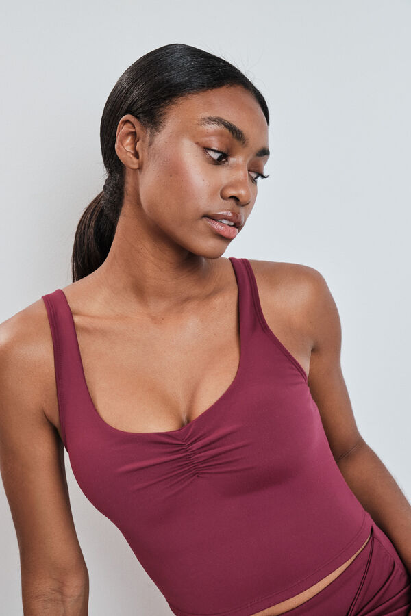 Dash and Stars Bordo sportski SOFT MOVE top red