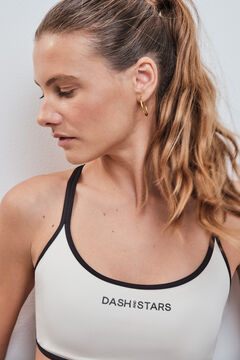 Dash and Stars Beli sportski grudnjak 4D Stretch