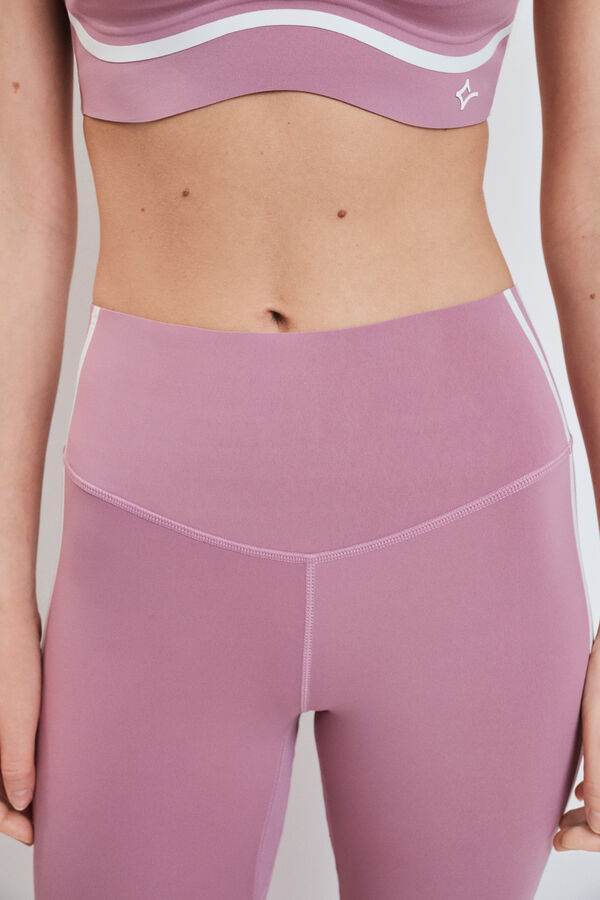 Dash and Stars Roze COMPRESSIVE duge helanke pink