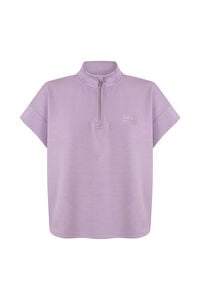 Dash and Stars Roze mekana viskozna majica kratkih rukava