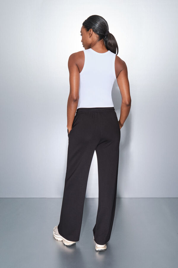 Dash and Stars Meke duge pantalone &scaron;irokih nogavica black