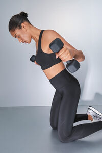 Dash and Stars Crne KOMPRESIVNE duge helanke