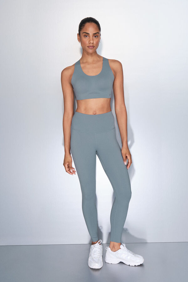 Dash and Stars Sujetador deportivo COMPRESSIVE azul azul