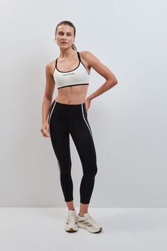 Dash and Stars Crne helanke 4D STRETCH do listova