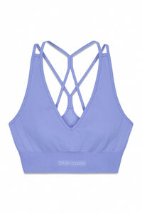 Dash and Stars Plavi sportski SEAMLESS COMFORT grudnjak