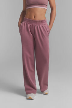 Dash and Stars Pantal&oacute;n recto ancho suave rosa
