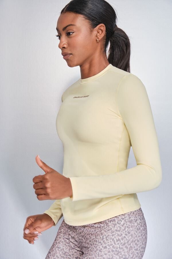 Dash and Stars Žuta majica dugi rukav printed