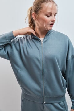 Dash and Stars Zelena bomber jakna mekana na dodir