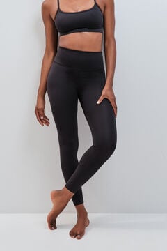 Dash and Stars Crne duge helanke 4D STRETCH