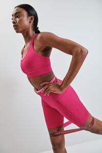 Dash and Stars Roze 4D STRETCH biciklističke helanke