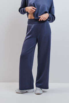 Dash and Stars Plave &scaron;iroke pantalone od modala
