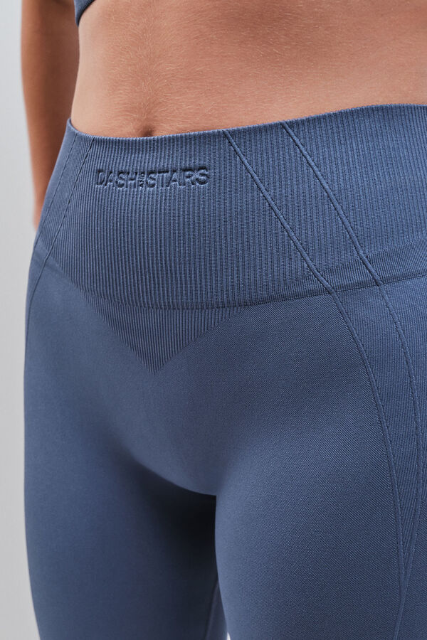 Dash and Stars Duge helanke SEAMLESS COMFORT plave blue