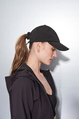 Dash and Stars Crni podesivi tehnički kačket sa logo black