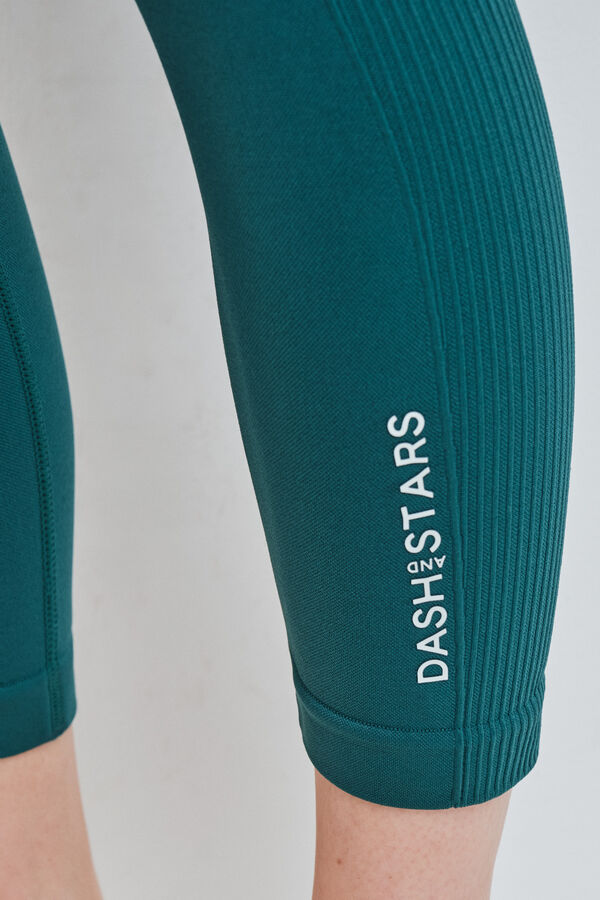 Dash and Stars Plave SEAMLESS COMFORT helanke do listova blue