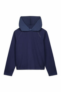 Dash and Stars Sudadera tacto suave azul oscuro