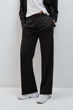 Dash and Stars Crne duge pantalone meke na dodir