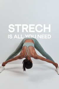 Dash and Stars Zelene duge helanke SEAMLESS COMFORT
