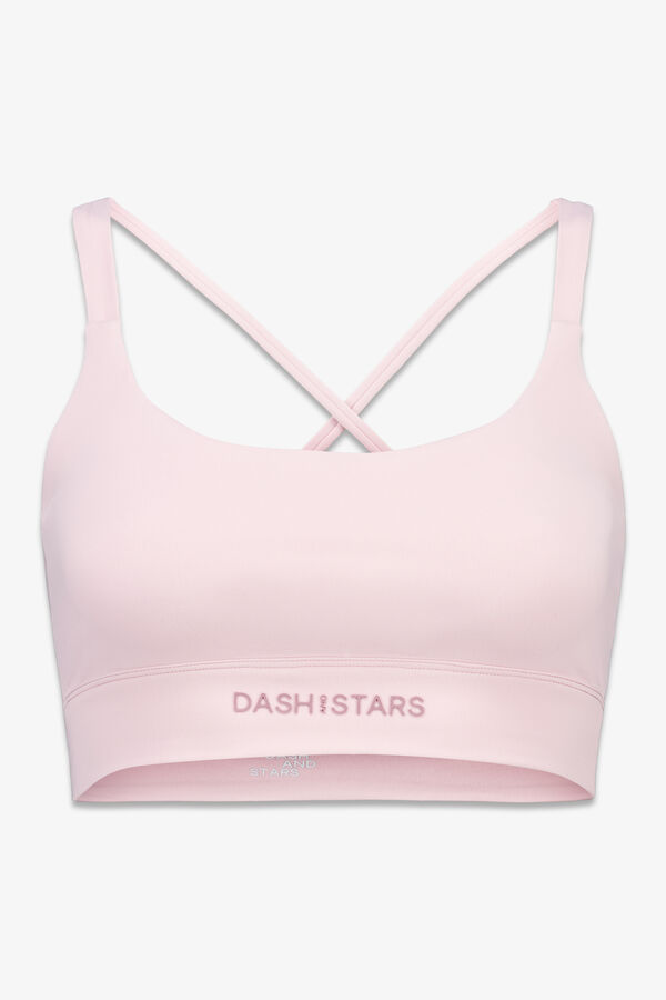 Dash and Stars Sujetador deportivo SOFT MOVE rosa rosa
