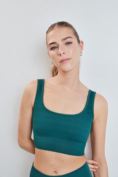 Dash and Stars K&eacute;k SEAMLESS COMFORT Vichy-mint&aacute;s sportmelltart&oacute;