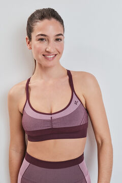 Dash and Stars R&oacute;zsasz&iacute;n SEAMLESS COMFORT sportmelltart&oacute;