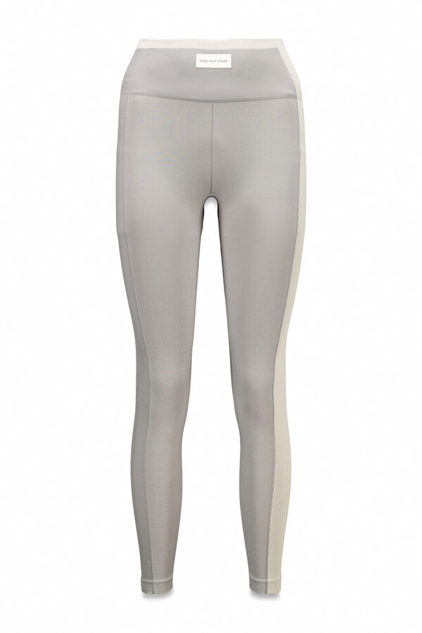 Dash and Stars Leggings largos SEAMLESS COMFORT gris gris