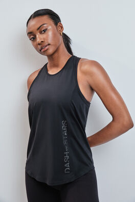 Camiseta técnica halter negro