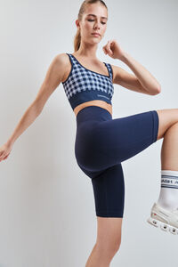 Dash and Stars Plave SEAMLESS COMFORT biciklističke helanke