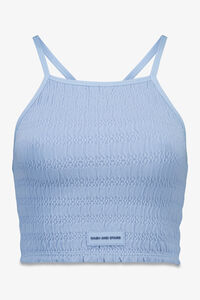 Dash and Stars Be&scaron;avni udobni sportski grudnjak Smock Blue