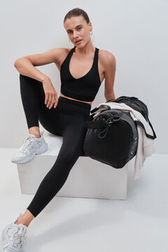 Dash and Stars Crni sportski grudnjak SOFT MOVE black