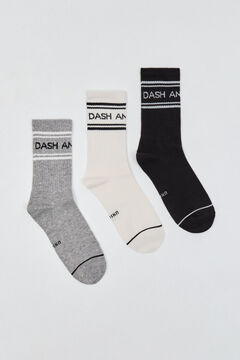 Dash and Stars Pakovanje 3 pamučne čarape srednje dužine