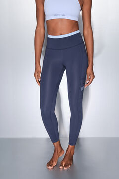 Dash and Stars Leggings THERMAL azul marinho