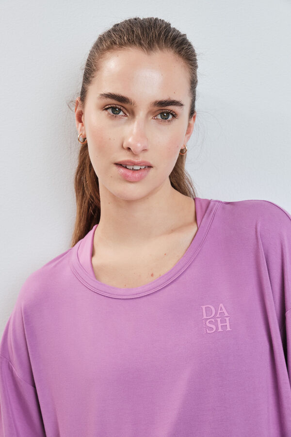 Dash and Stars Roze vrlo mekana majica sa kratkim rukavima pink