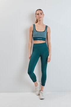 Dash and Stars Plave SEAMLESS COMFORT crop tajice