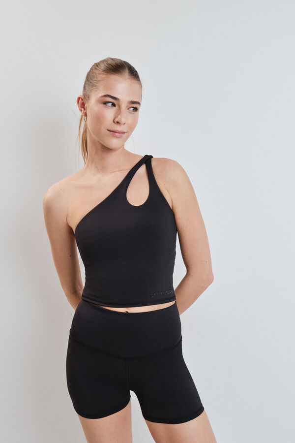 Dash and Stars Crne kratke 4D STRETCH helanke black