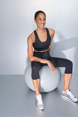 Dash and Stars Kapri kompresivne helanke crne boje black