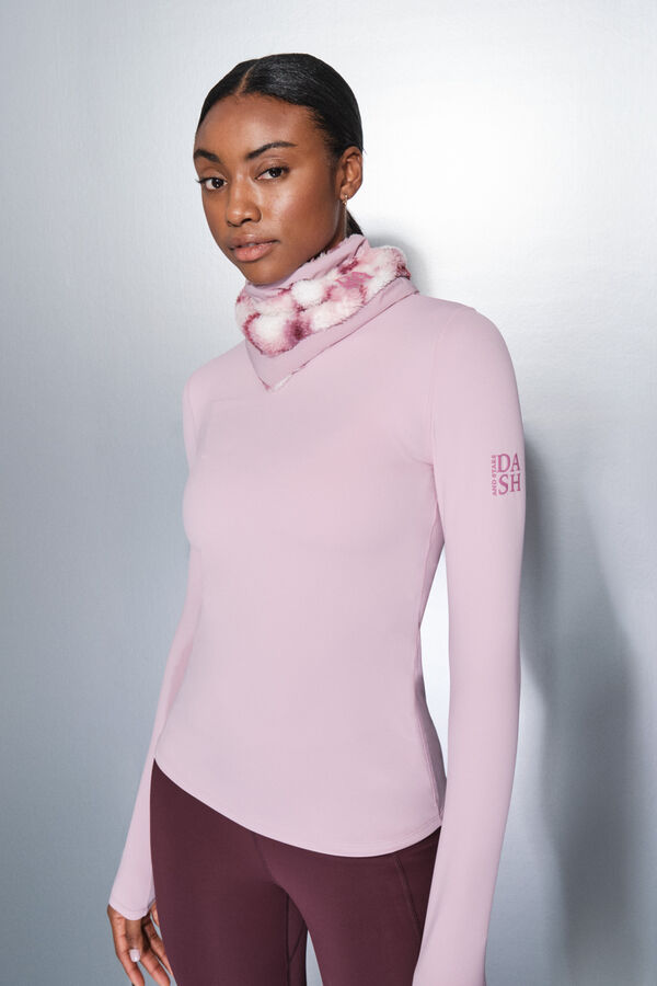 Dash and Stars R&oacute;zsasz&iacute;n gyapj&uacute; kendő pol&aacute;r r&oacute;zsasz&iacute;n