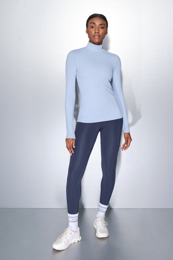 Dash and Stars Bebi plava majica dugi rukav blue