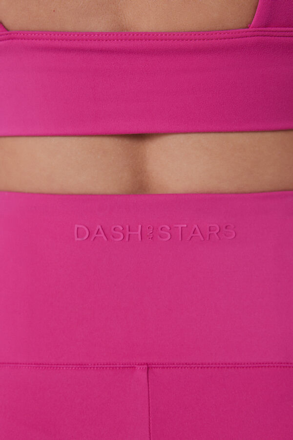 Dash and Stars Ružičaste biciklističke tajice SOFT MOVE pink