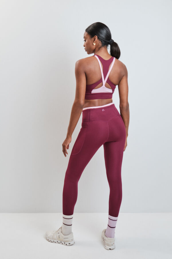 Dash and Stars Bordo 4D STRETCH helanke red