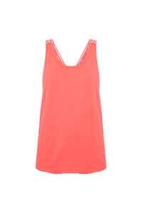 Dash and Stars Crvena majica sa halter izrezom