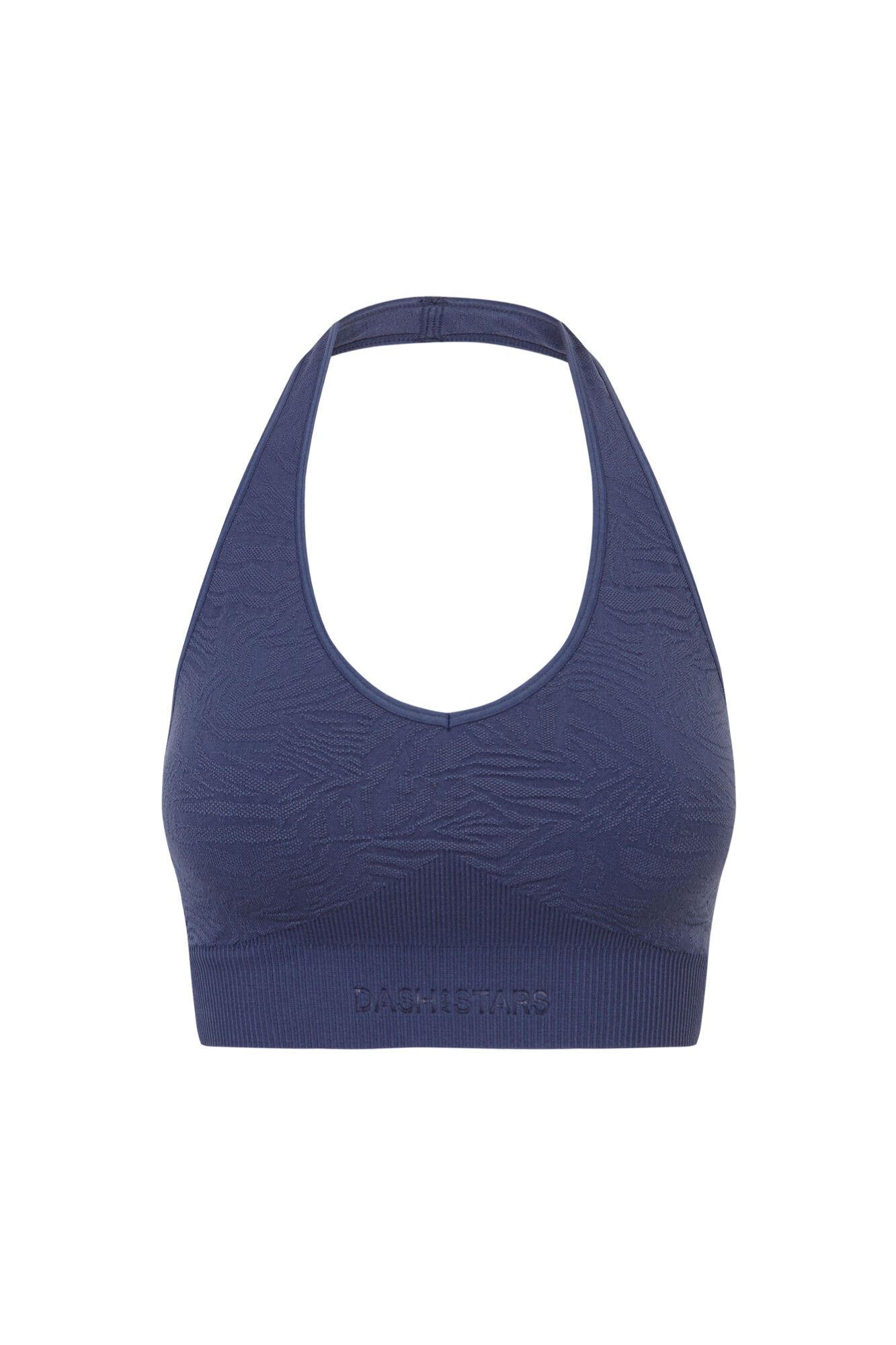Dash and Stars Plavi sportski grudnjak SEAMLESS COMFORT