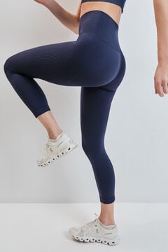 Dash and Stars Plave SEAMLESS COMFORT crop tajice