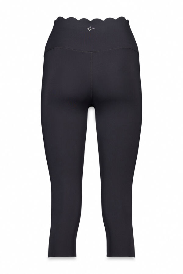 Dash and Stars Leggings COMPRESSIVE capri negro negro