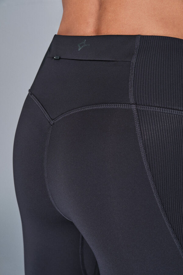 Dash and Stars Crne piratske 4D rastegljive helanke black