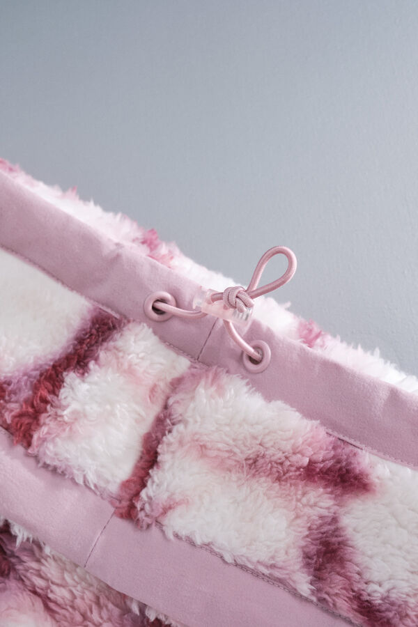 Dash and Stars R&oacute;zsasz&iacute;n gyapj&uacute; kendő pol&aacute;r r&oacute;zsasz&iacute;n